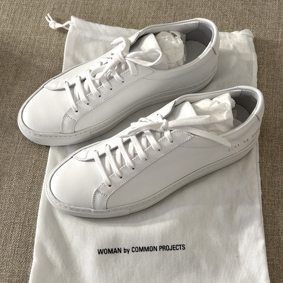 Common Projects Shoes - Brand new, unworn, women’s white original Achilles Common Project sneakers